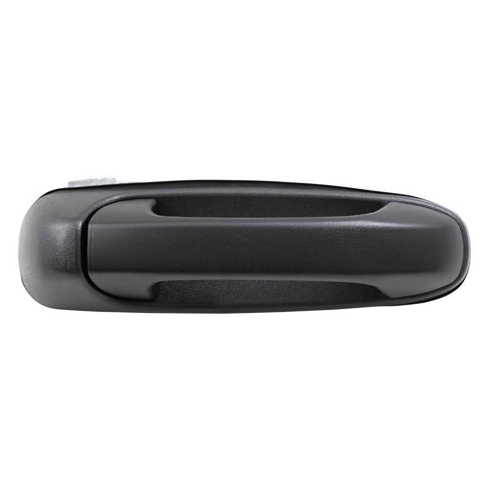 Brock Replacement Pair Set Rear Outside Textured Door Handles Compatible with 02-08 Pickup Durango Dakota & Raider 55275685AB 55275684AB