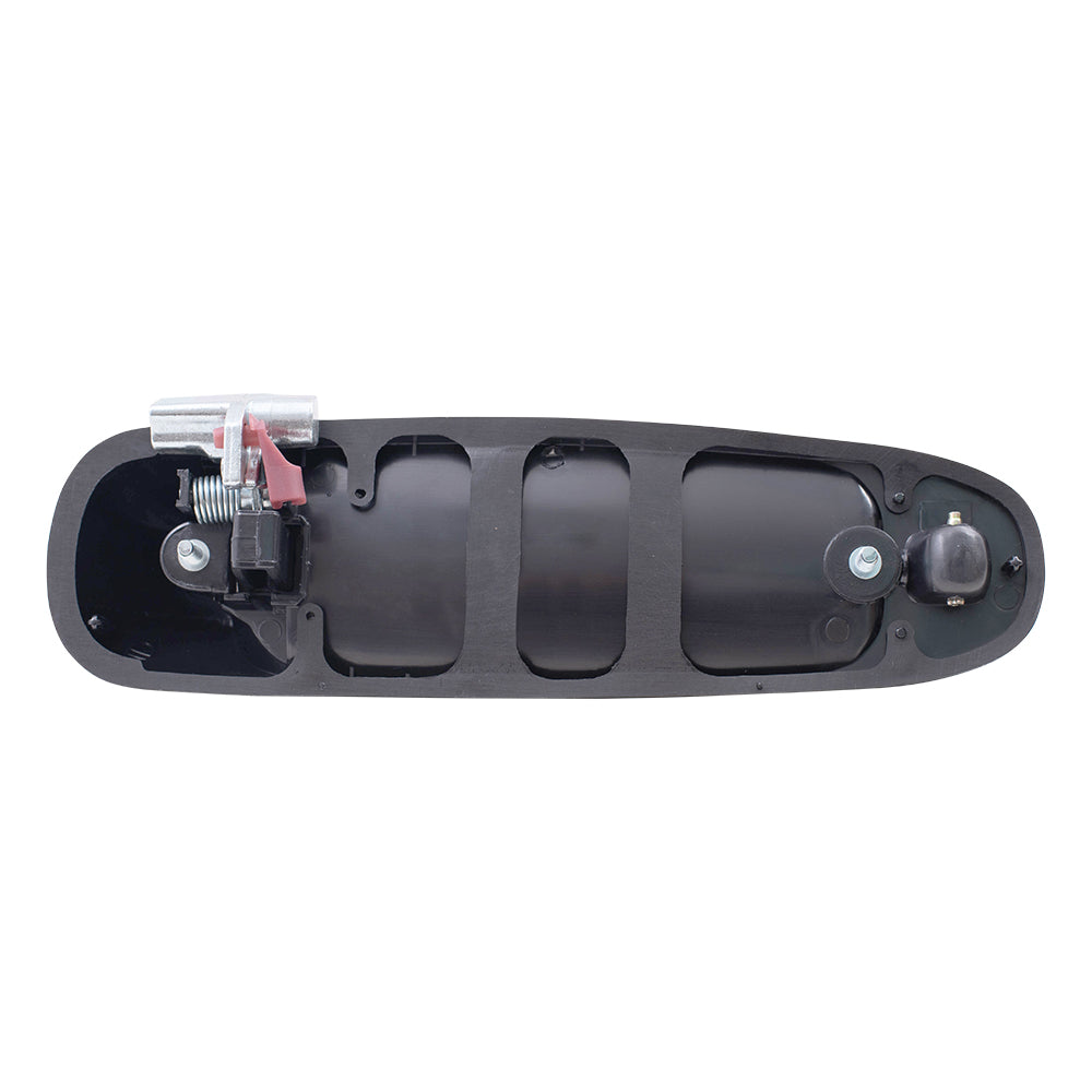 Brock Replacement Driver Rear Outside Exterior Textured Door Handle Compatible with 02-08 1500 2500 3500 Pickup Dakota Durango Dakota Raider 55275685AB