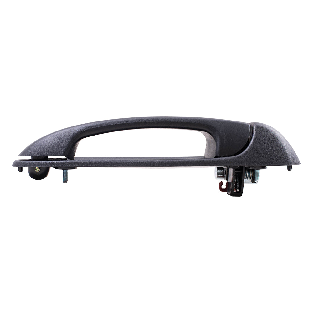 Brock Replacement Driver Rear Outside Exterior Textured Door Handle Compatible with 02-08 1500 2500 3500 Pickup Dakota Durango Dakota Raider 55275685AB