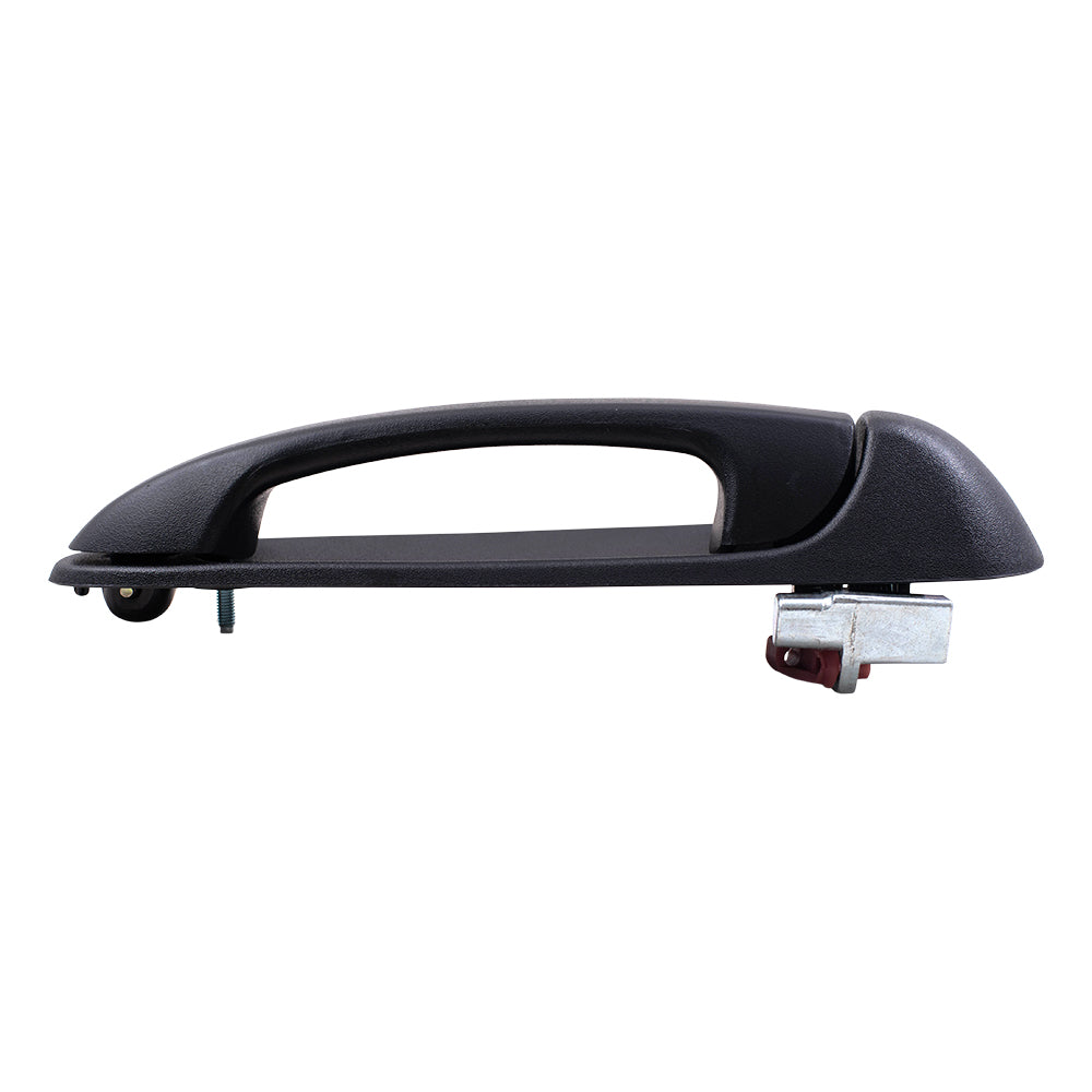 Brock Replacement Passenger Outside Rear Textured Door Handle Compatible with 02-08 1500 2500 3500 Pickup Durango Raider Dakota 55362214AA
