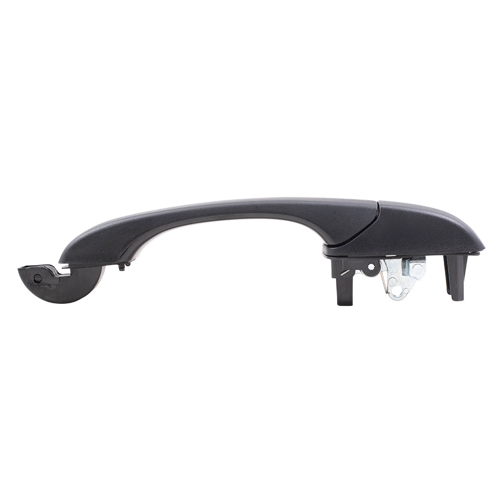 Brock Replacement Pair Set Rear Outside Sliding Door Handles Textured Compatible with 08-16 Chyrsler Town & Country Grand Caravan 4589712AC