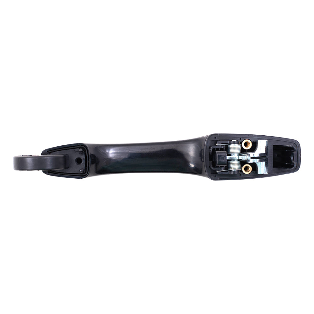 Brock Replacement Outside Rear Sliding Door Handle Textured Black Compatible with 2008-2016 Town & Country Grand Caravan 4589712AC