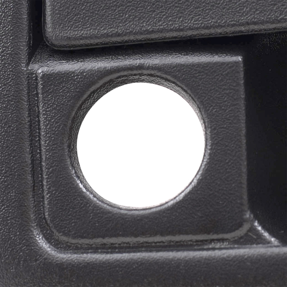 Brock Replacement Passenger Outside Exterior Textured Door Handle Compatible with 1991-1996 Dakota Cab Club Cab Pickup 55027508 CH1311101