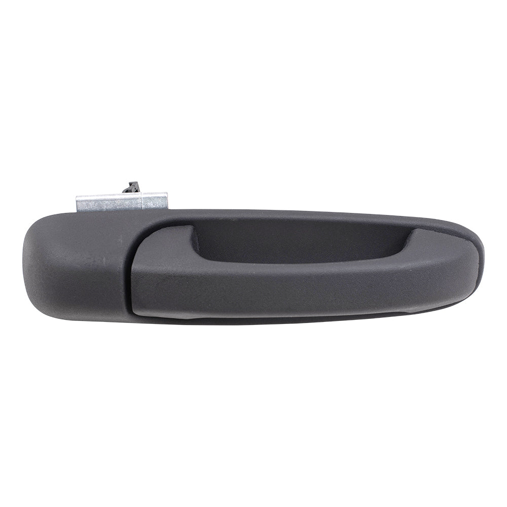 Brock Replacement Passenger Front Outside Door Handle Textured Compatible with 1500 2500 3500 Pickup Truck Dakota Raider 55276882AB