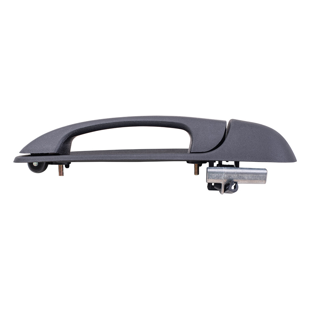 Brock Replacement Passenger Front Outside Door Handle Textured Compatible with 1500 2500 3500 Pickup Truck Dakota Raider 55276882AB