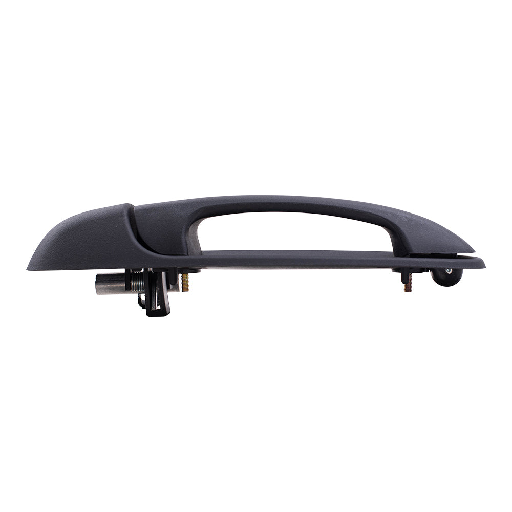 Brock Replacement Passenger Front Outside Door Handle Textured Compatible with 1500 2500 3500 Pickup Truck Dakota Raider 55276882AB