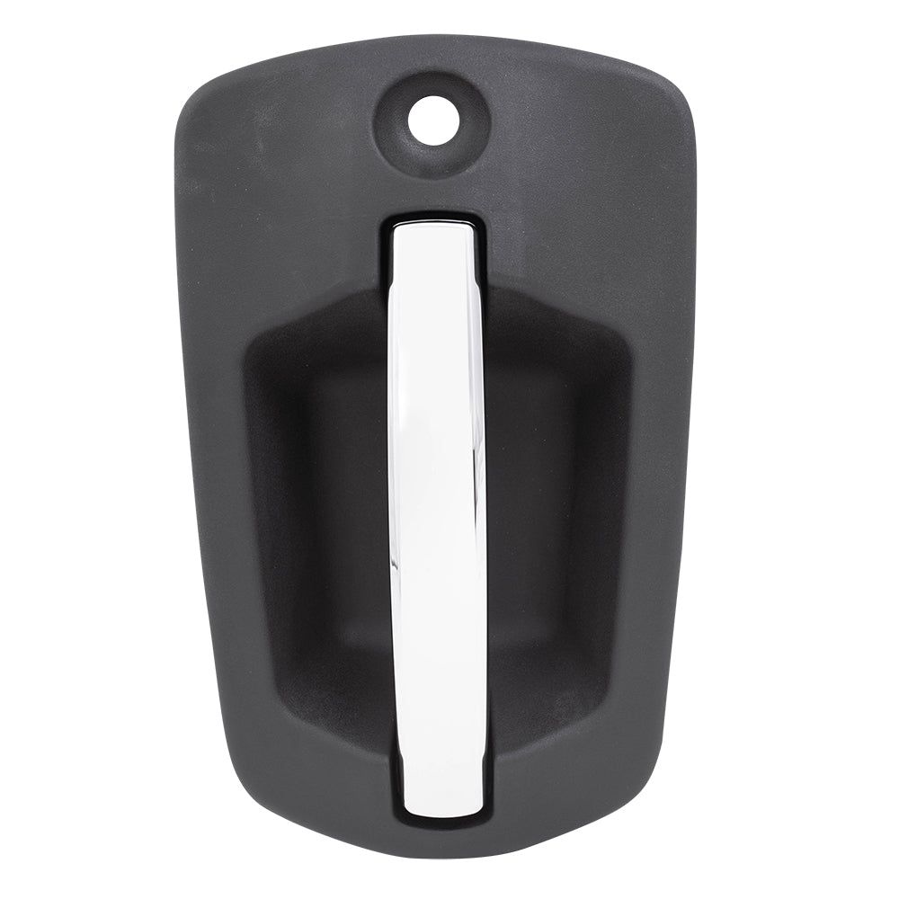 Brock Replacement Driver Side Outside Door Handle w/Chrome Lever Compatible with 18-20 Cascadia A18-67004-006