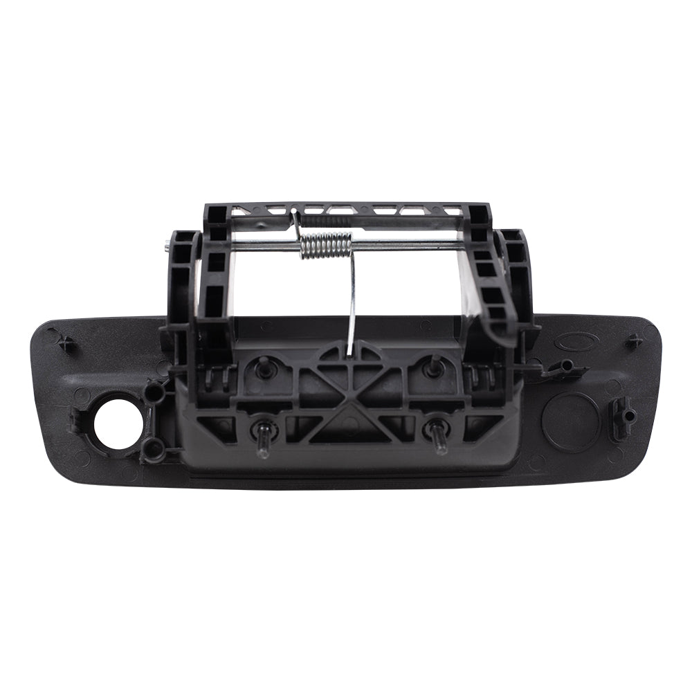 Brock Replacement Tailgate Handle Textured Black Compatible with 2009 1500, 2010-2018 1500/2500/3500 & 2019-2021 1500 Classic
