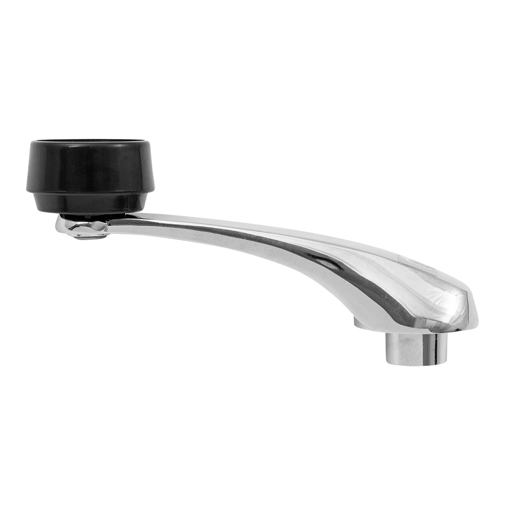 Brock Replacement Pair Set Manual Window Crank Handle Chrome w/ Black Knob Compatible with Pickup Truck SUV Van 3882764 CH1354102