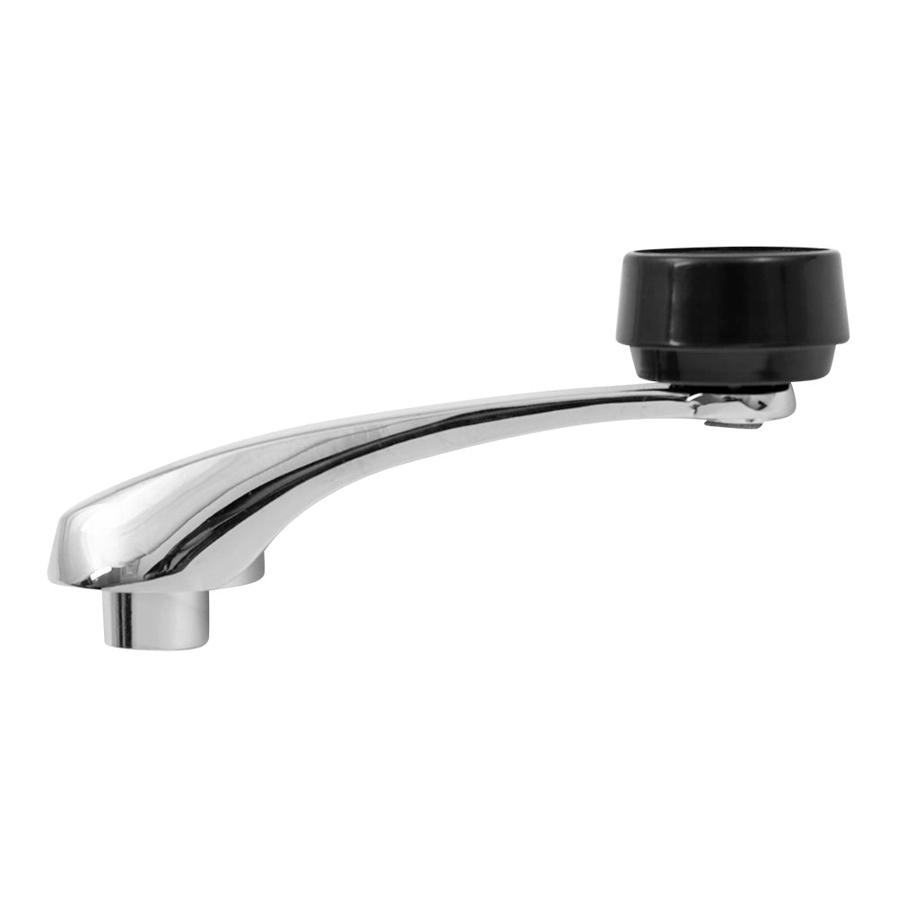 Brock Replacement Pair Set Manual Window Crank Handle Chrome w/ Black Knob Compatible with Pickup Truck SUV Van 3882764 CH1354102