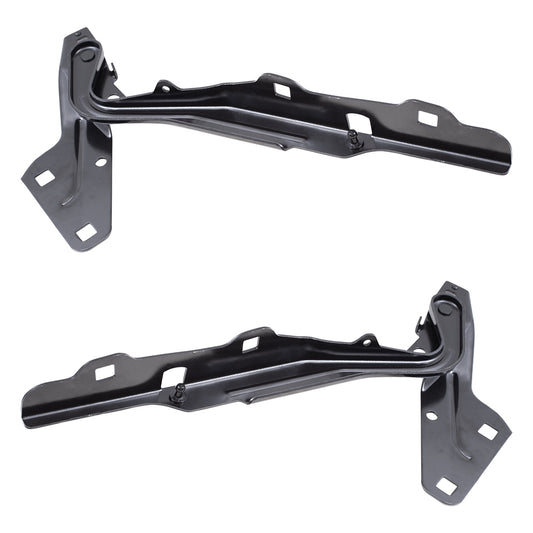 Brock Replacement Driver and Passenger Side Hood Hinges Compatible with 2019-2020 1500