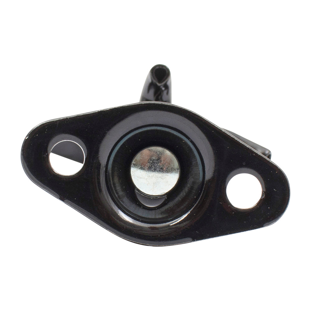 Brock Replacement Pair of Black Hood Latch Safety Catch Kits Compatible with 1944-1986 CJ Series 1987-1995 Wrangler SUV 55009343