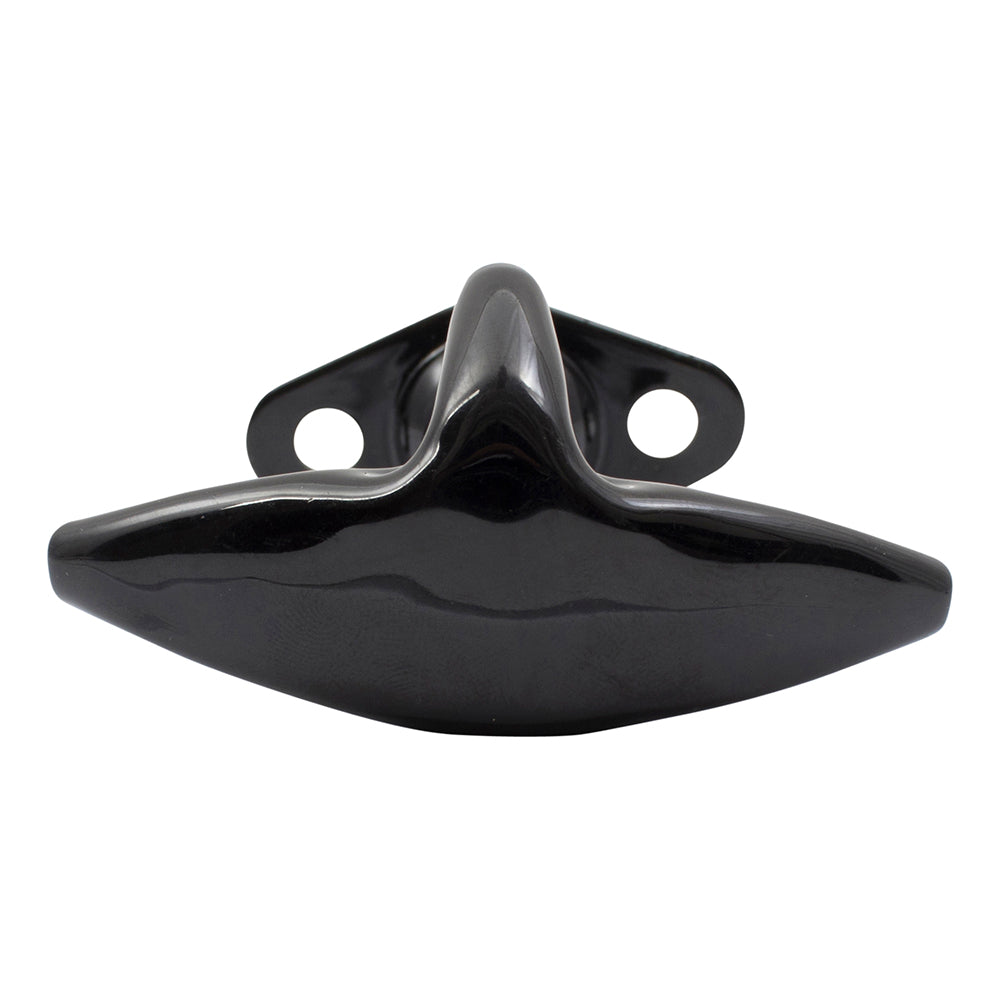 Brock Replacement Black Hood Latch Safety Catch Kit Compatible with 1944-1986 CJ Series 1987-1995 Wrangler 55009343 55009428