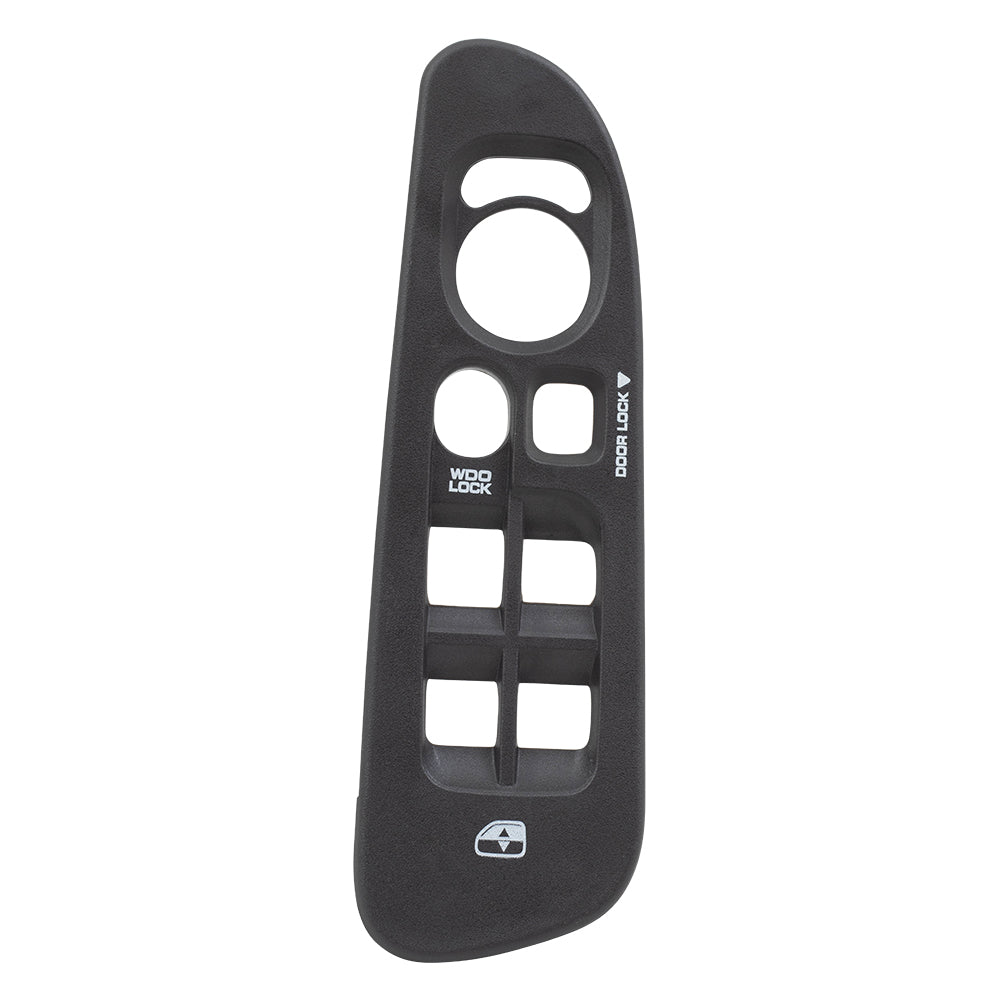 Brock Replacement Driver Power Front Window Master Switch Dark Slate Gray Bezel Trim Compatible with 2002-2005 1500 2500 3500 Pickup Truck 5HZ71XDVAD