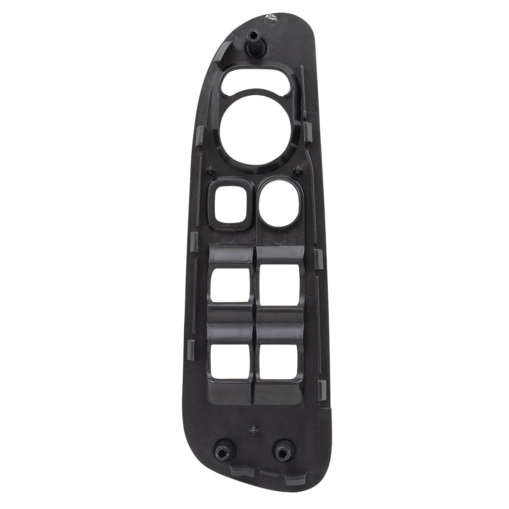 Brock Replacement Driver Power Front Window Master Switch Dark Slate Gray Bezel Trim Compatible with 2002-2005 1500 2500 3500 Pickup Truck 5HZ71XDVAD