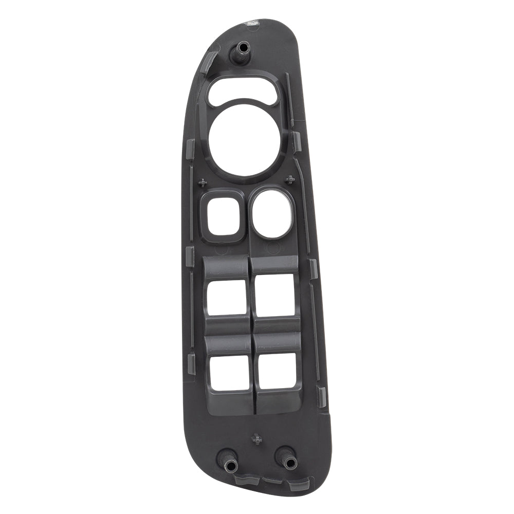Brock Replacement Driver Power Front Window Master Switch Medium Slate Gray Bezel Trim Compatible with 2006-2008 1500 2500 3500 Pickup Truck 5HZ71XDHAE