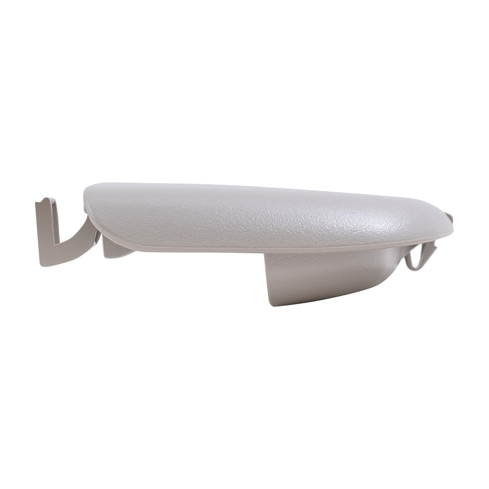 Brock Replacement Beige Overhead Console Sunglasses Holder Bin Compatible with 1999-2001 1500 1999-2002 2500 3500 Pickup Truck SN96TL2AA