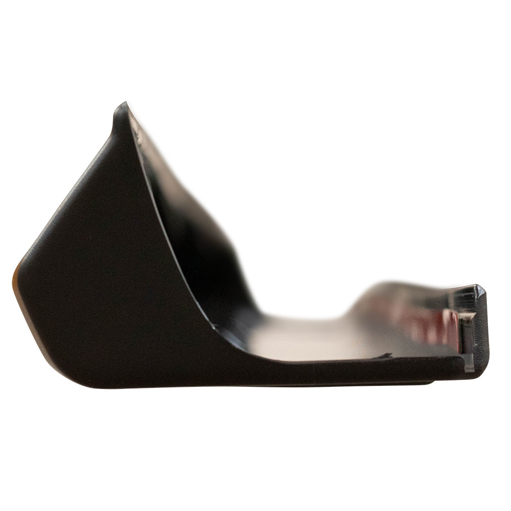 Brock Replacement Tailgate Spoiler Compatible with 2006-2008 1500 Pickup Truck Textured Black Molding Cover Cap fits 55112047AC