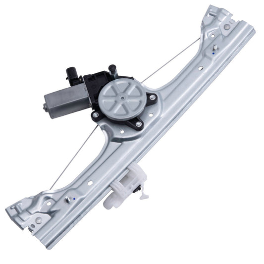Window Regulator w/ Motor for 2012-2019 500 OE Type Plastic Glass Guide Front 68070267AE Left FI1350100