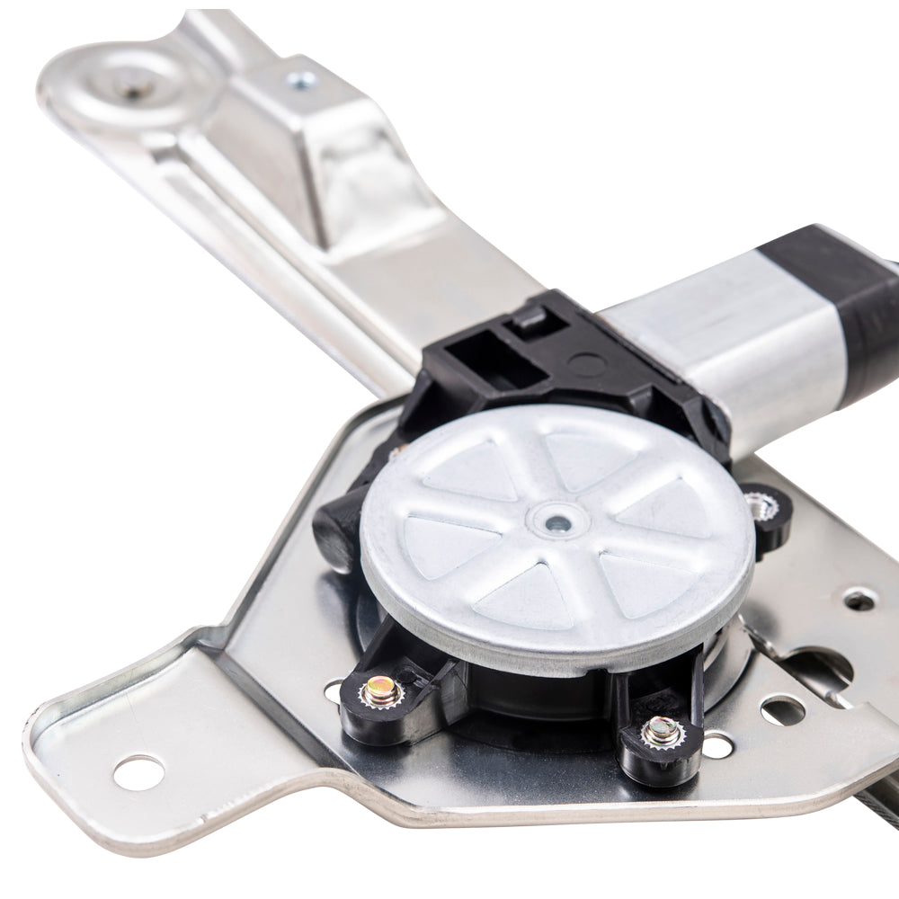 Brock Aftermarket Replacement Rear Driver Left Power Window Regulator With Motor Compatible With 2007-2017 Jeep Compass MK