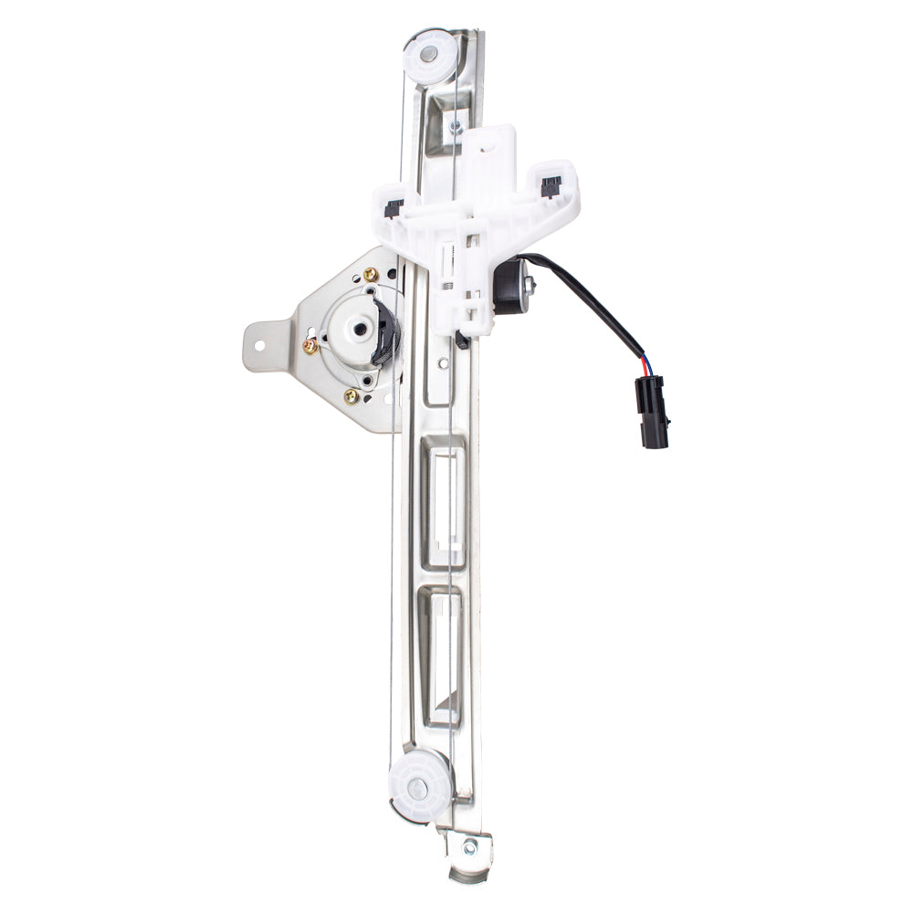 Brock Aftermarket Replacement Rear Passenger Right Power Window Regulator With Motor Compatible With 2007-2017 Jeep Compass MK