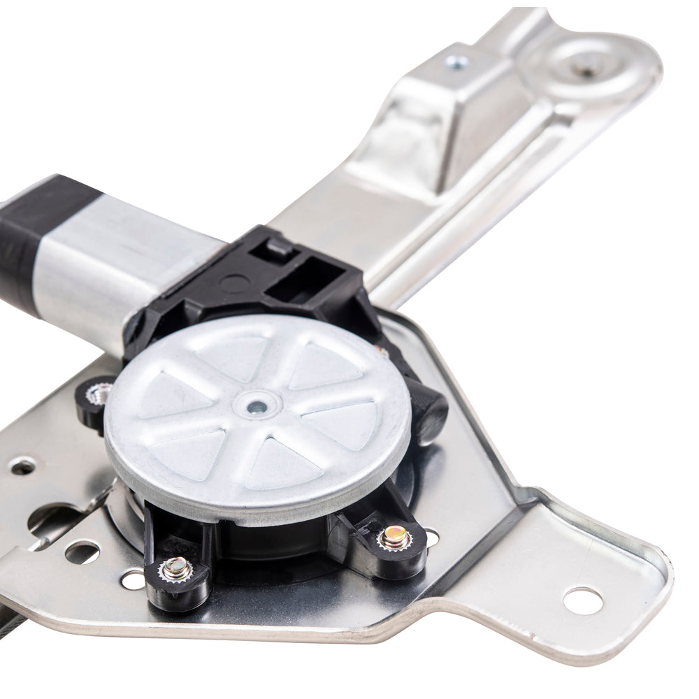 Brock Aftermarket Replacement Rear Passenger Right Power Window Regulator With Motor Compatible With 2007-2017 Jeep Compass MK
