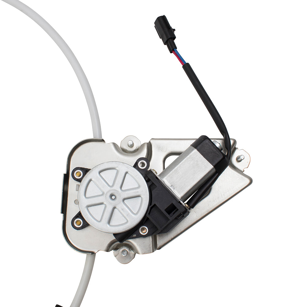 Brock Replacement Passenger Front Power Window Lift Regulator w/ Motor Assembly Compatible wtih 2006-2007 Liberty with Hole Type Glass 4589268AD