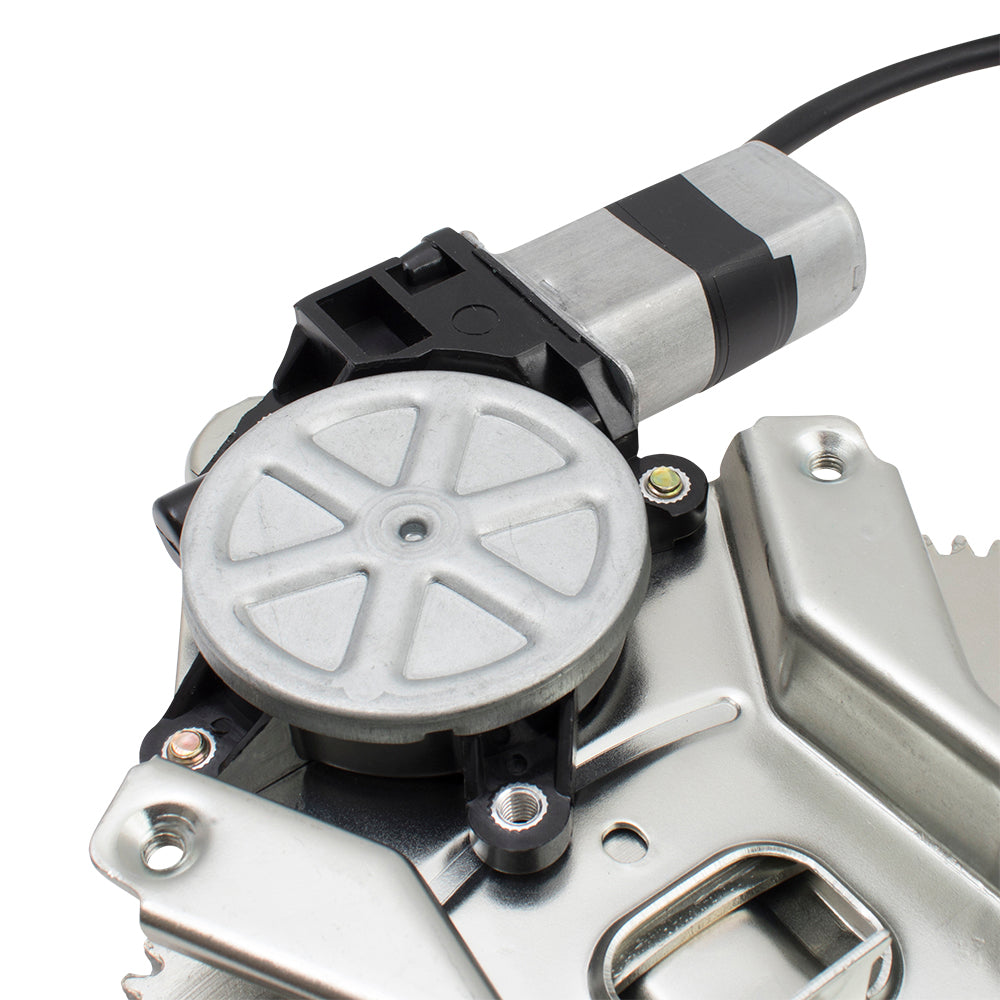 Brock Replacement Driver Front Power Window Regulator & Motor Assembly Compatible with 02-08 1500 Crew Cab 03-09 2500 Crew Cab 03-10 3500 Crew Cab Pickup Truck 55276103AD