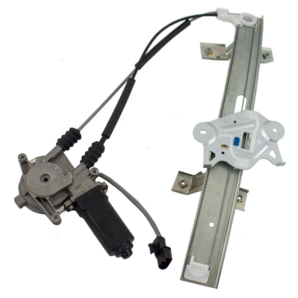 Brock Replacement Driver Front Power Window Lift Regulator with Motor Assembly Compatible with MB641281