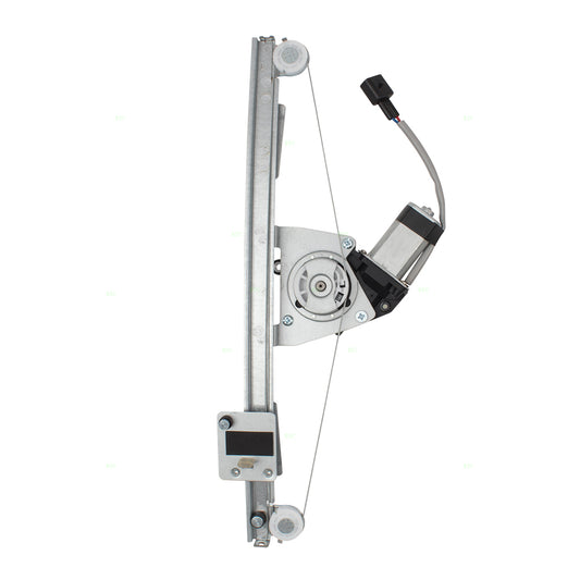 Window Regulator w/ Motor for 2016-2019 500X Upgraded Metal Glass Guide Front for 2014-2019 500L for 2012-2019 500 68070266AE Right FI1351100