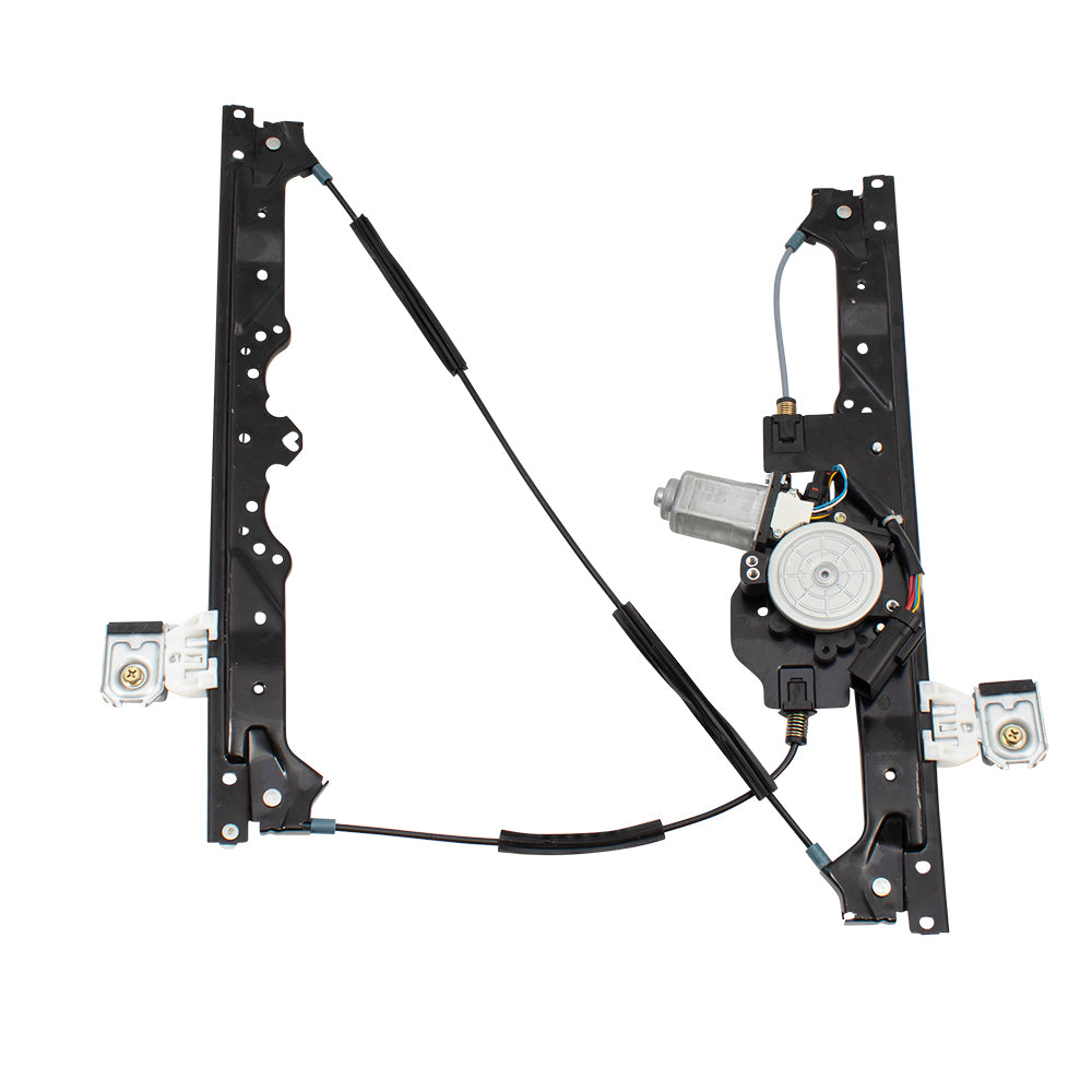 Brock Replacement Driver Front Power Window Regulator w/ Motor Assembly Compatible with 2006-2010 Grand Cherokee 4589171AD 4589171AH