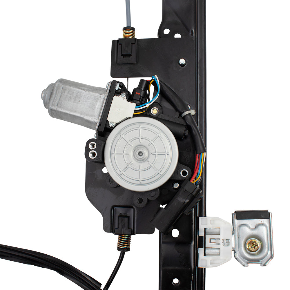 Brock Replacement Driver Front Power Window Regulator w/ Motor Assembly Compatible with 2006-2010 Grand Cherokee 4589171AD 4589171AH