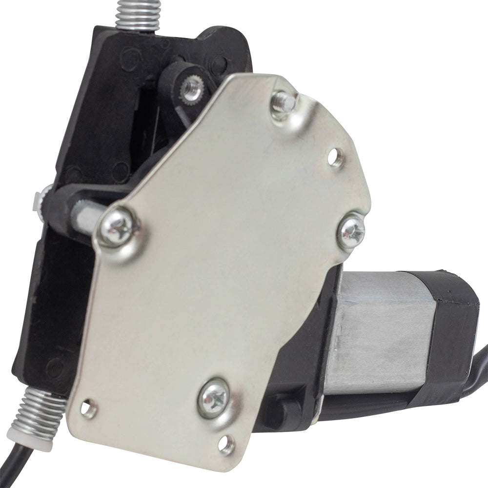 Brock Aftermarket Replacement Rear Passenger Right Power Window Regulator with Motor Compatible with 2001-2004 Jeep Grand Cherokee