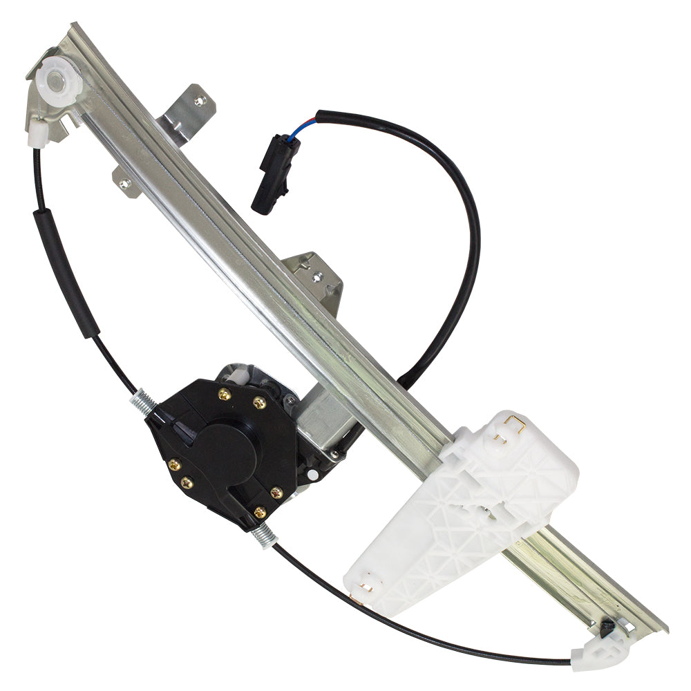 Brock Replacement Driver Front Power Window Lift Regulator with Motor Assembly Compatible with 1999-2004 Grand Cherokee 55076467AF