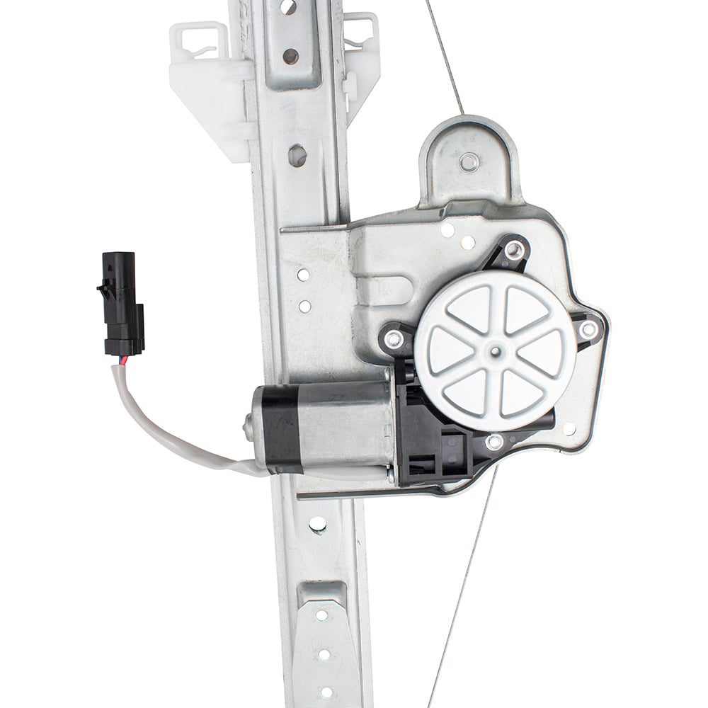 Brock Replacement Passengers Rear Power Window Lift Regulator & Motor Assembly Compatible with 2004-2008 Pacifica 5020790AA