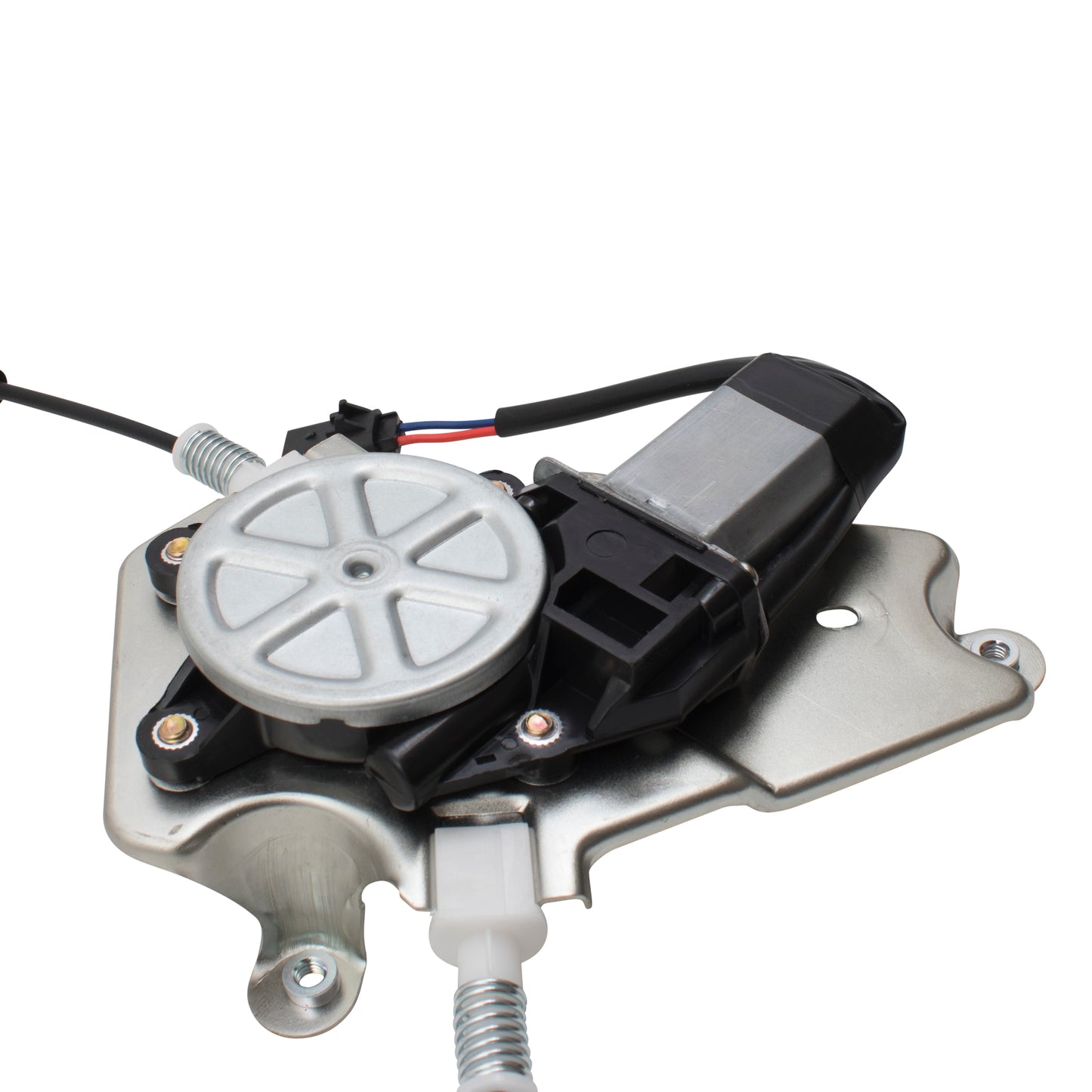 Brock Replacement Passenger Front Power Window Lift Regulator with Motor Assembly Upgrade Style Compatible with 2006-2007 Liberty with Hole Type Glass 4589268AD