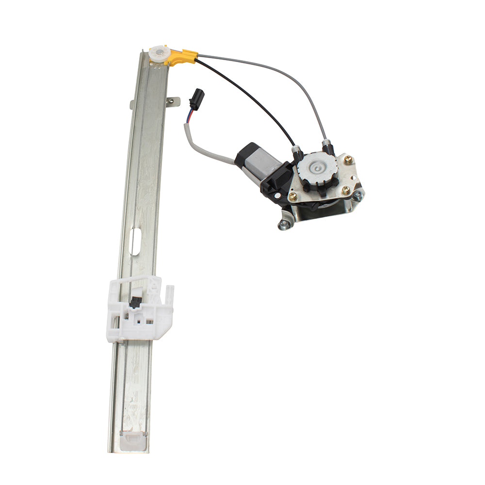 Brock Replacement Passenger Rear Power Window Lift Regulator with Motor Assembly Upgrade Style Compatible with 2006-2007 Liberty with Hole Type Glass 4589266AD