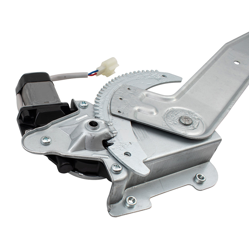 Brock Replacement Pair Set Rear Power Window Lift Regulators w/ Motors Assemblies Compatible with 04-09 Aspen Durango 55362209AC 55362208AC