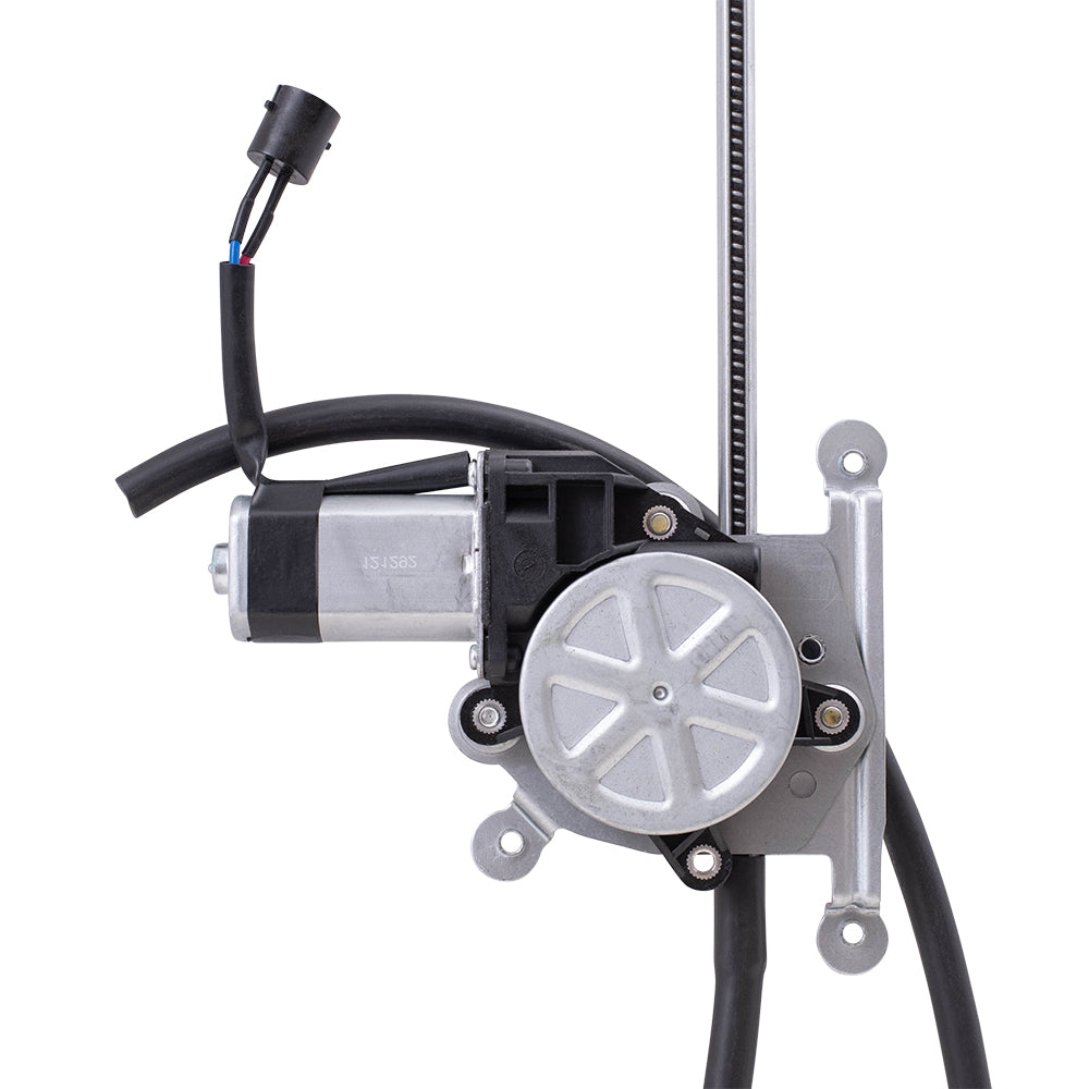 Brock Replacement Front Driver Side Power Window Regulator with Motor Compatible with 1996-2010 FLD/ 2005-2011 Classic/ 2007-2008 FLD112