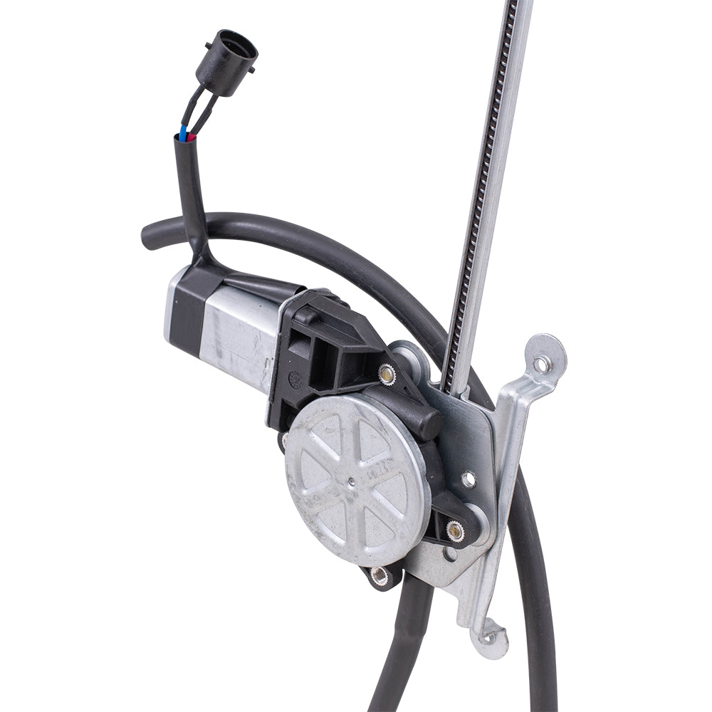 Brock Replacement Front Driver Side Power Window Regulator with Motor Compatible with 1996-2010 FLD/ 2005-2011 Classic/ 2007-2008 FLD112
