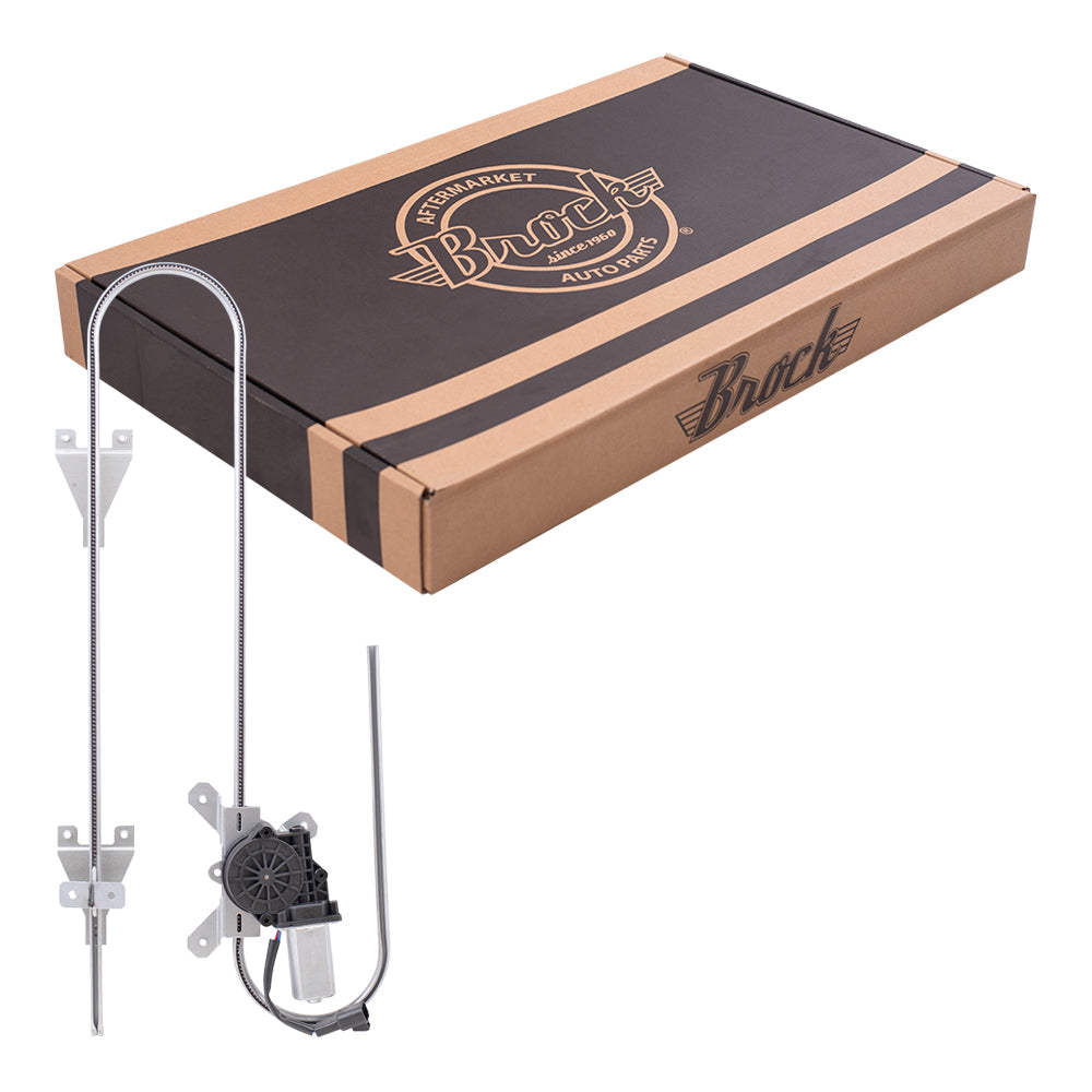 Window Regulator w/ Motor for 2008-2018 T660 Front for 2006-2015 C500 for 2008-2020 T270 for 2007-2019 T300 for 2008-2020 T370 for 2010-2019 T400 for 2016-2018 T460 for 2005-2007 T600A for 2014 T880