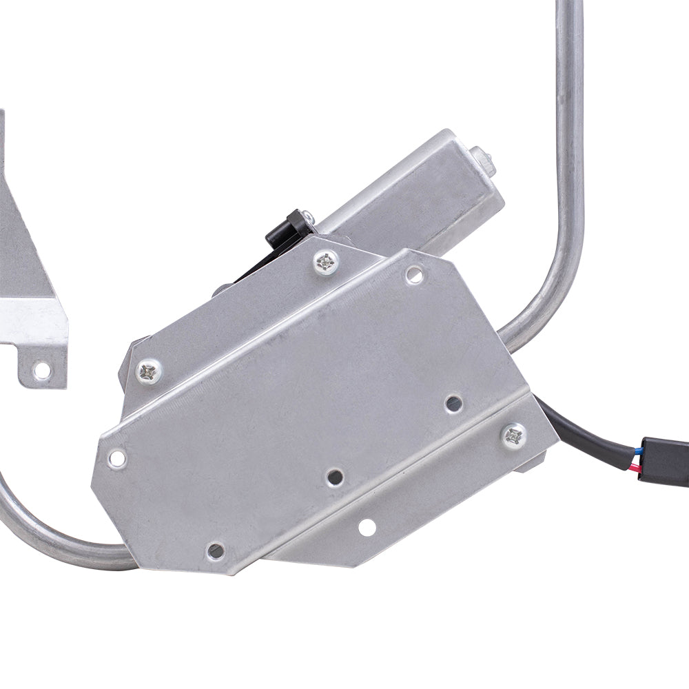 Brock Replacement Front Passenger Side Power Window Regulator with Motor Compatible with 2000-2007 Paystar & 2000-2007 9000 Series