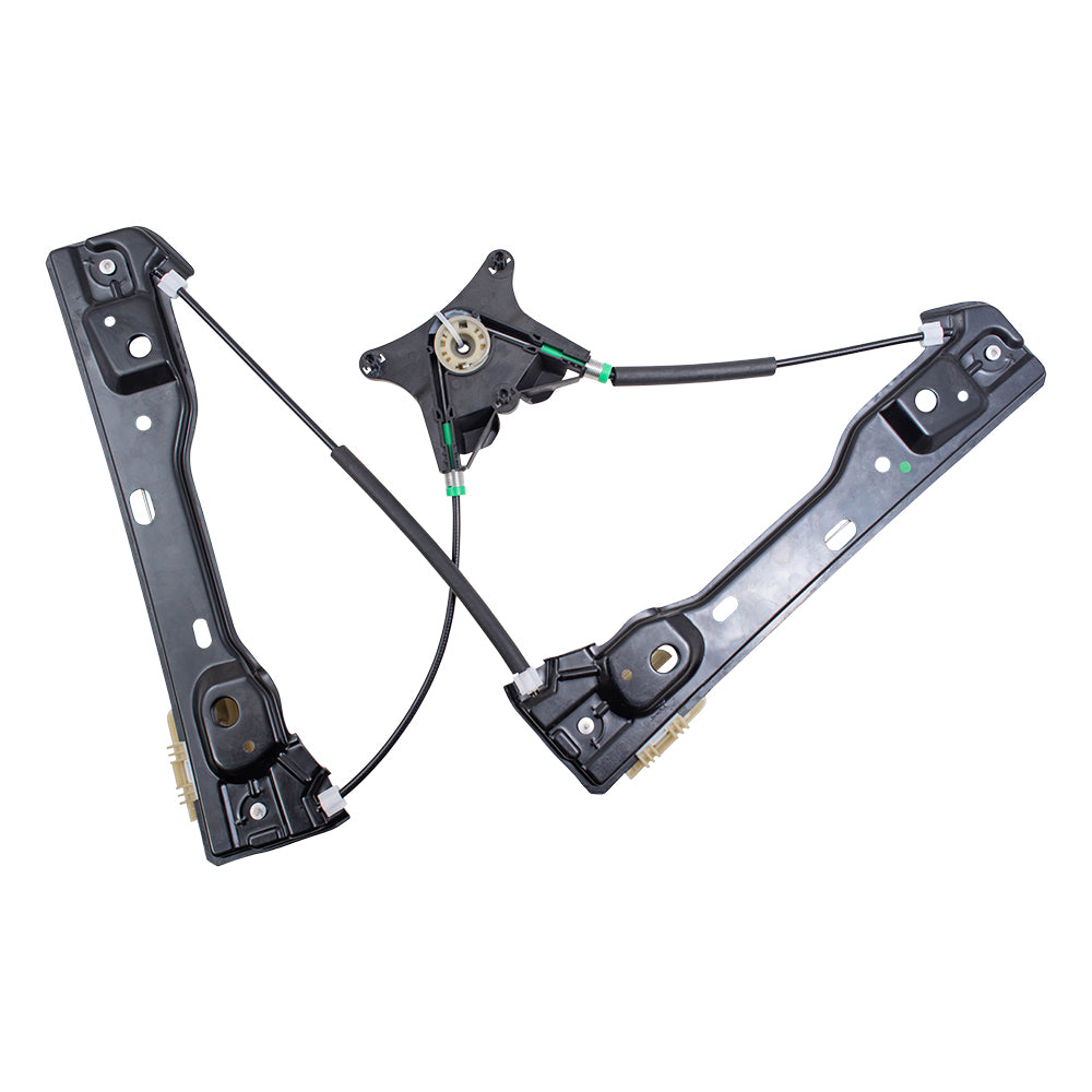 Brock Replacement Rear Driver and Passenger Side Power Window Regulators without Motor Set Compatible with 2011-2023 Durango