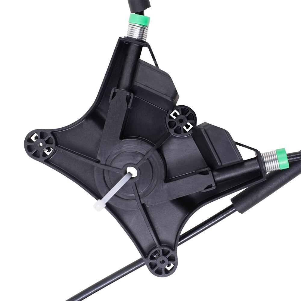Brock Replacement Rear Driver Side Power Window Regulator without Motor Compatible with 2011-2023 Durango