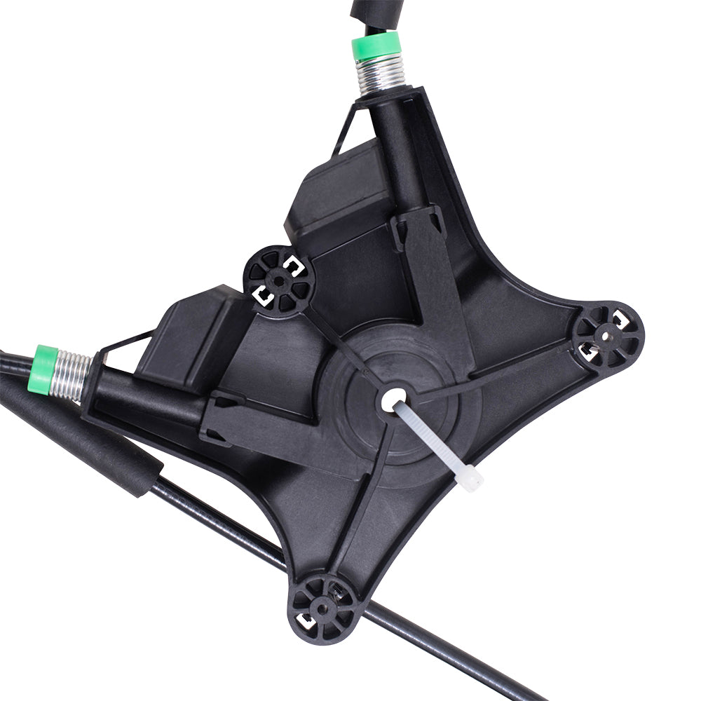 Brock Replacement Rear Passenger Side Power Window Regulator without Motor Compatible with 2011-2023 Durango