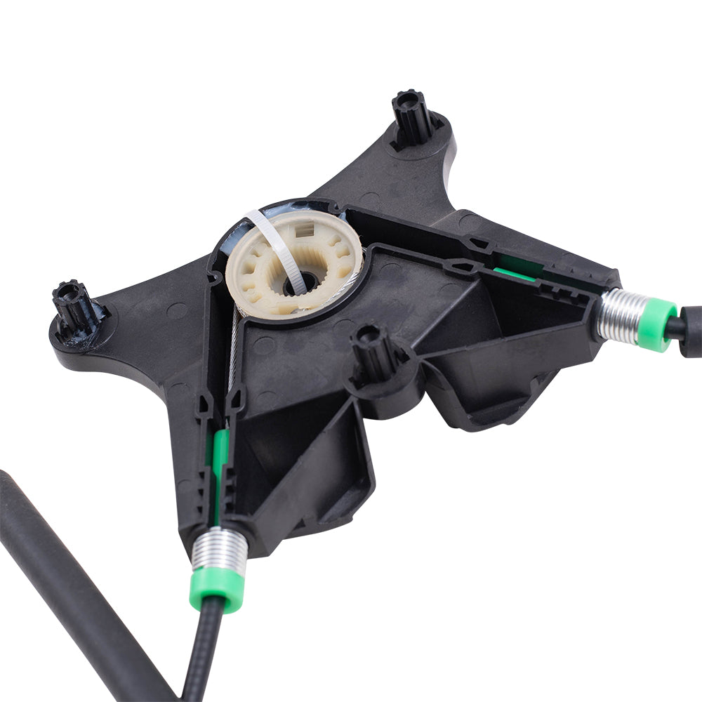 Brock Replacement Rear Passenger Side Power Window Regulator without Motor Compatible with 2011-2023 Durango