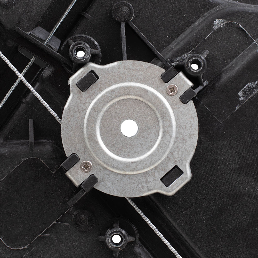 Brock Replacement Front Passenger Side Power Window Regulator without Motor Compatible with 2009-2012 1500 Crew/Quad Cab & 2010-2012 2500/3500 Crew/Mega Cab with Power Locks ONLY