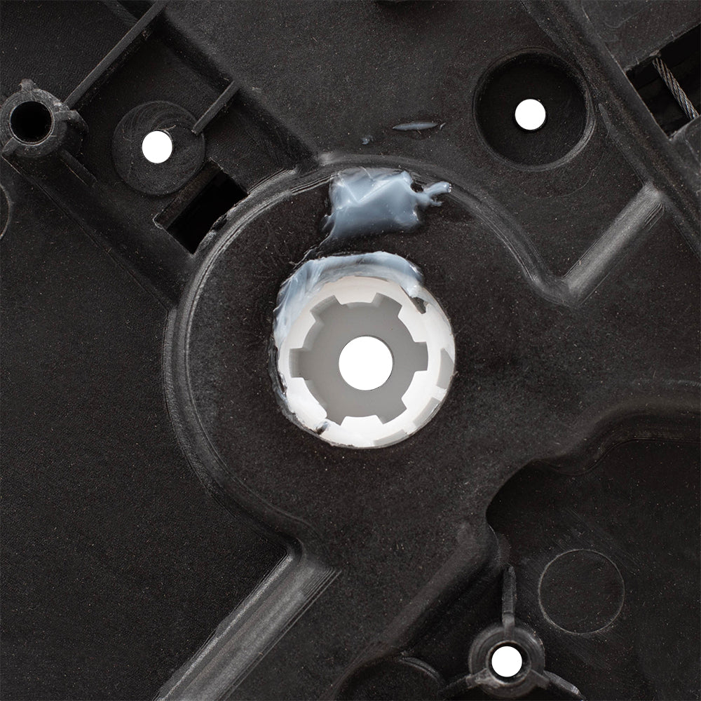 Brock Replacement Front Passenger Side Power Window Regulator without Motor Compatible with 2009-2012 1500 Crew/Quad Cab & 2010-2012 2500/3500 Crew/Mega Cab with Power Locks ONLY