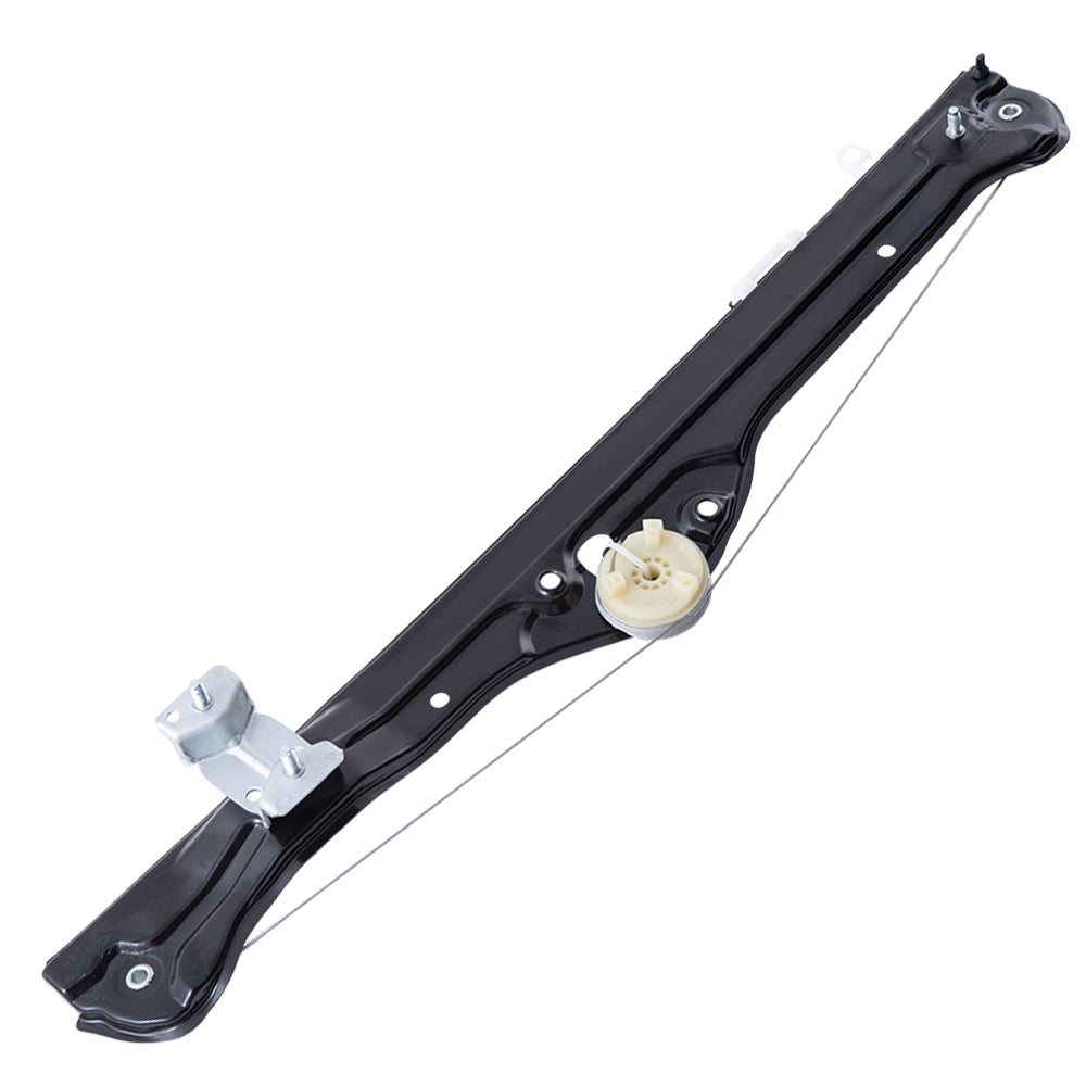 Brock 2553-0015R Front Passenger Side Power Window Regulator Without Motor Compatible With 2014-2023 RAM Promaster