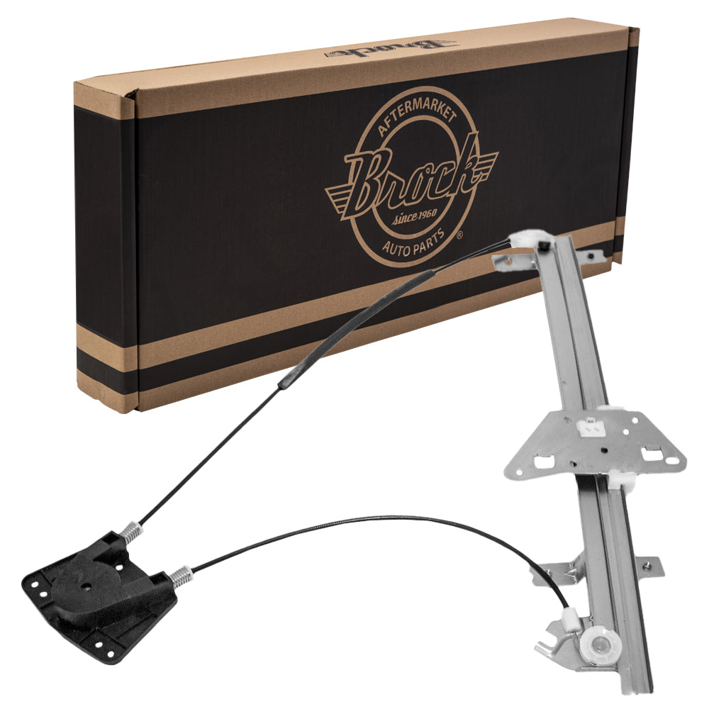 Window Regulator w/o Motor for 2000-2004 Dakota Quad Cab Front for 2001-2003 Durango 55256419AN Left CH1350175